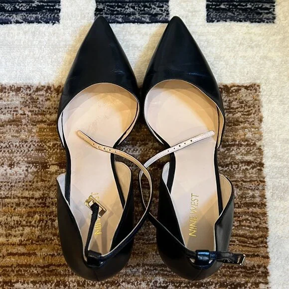 Nine West Ankle Strap Heel - 10 - Picture 4 of 6